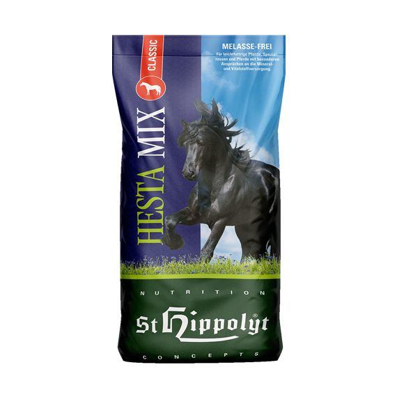 ST HIPPOLYT - Hestamix Classic - Krmivo pro barokní a jiná méně obvyklá plemena koní.