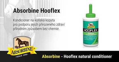 Novinka skladem - ABSORBINE -  Hooflex natural conditioner