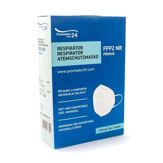 Respirátor s pružnými pásky pro jednorázové použití