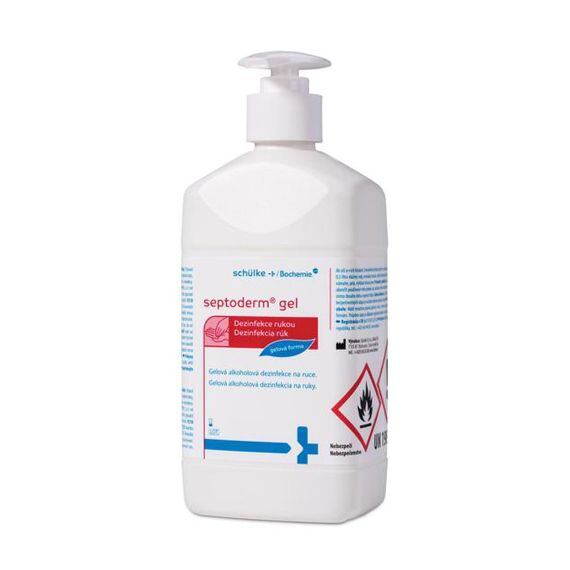 Septoderm gel - Účinná dezinfekce 500 ml s dávkovařem