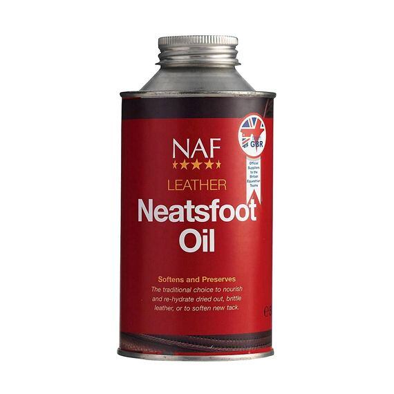 Neatsfood oil špičkový olej pro dlouhodobý lesk, pružnost a trvanlivost vašeho koženého vybavení
