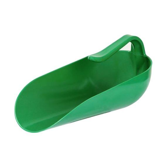 Plastová lopatka na krmivo s rukojetí - 2 l