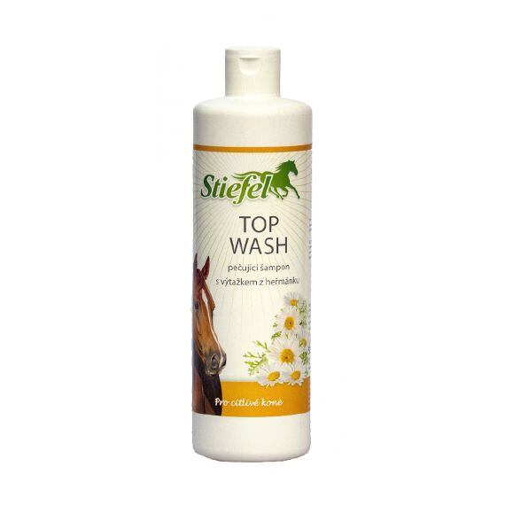 Praktický jemný šampon ve spreji se svěží vůní, určený pro denní péči o srst