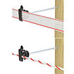 FENCE - Izolátor k elektrickému ohradníku pro pásku do 40 mm a lanko do 6 mm - 10 ks